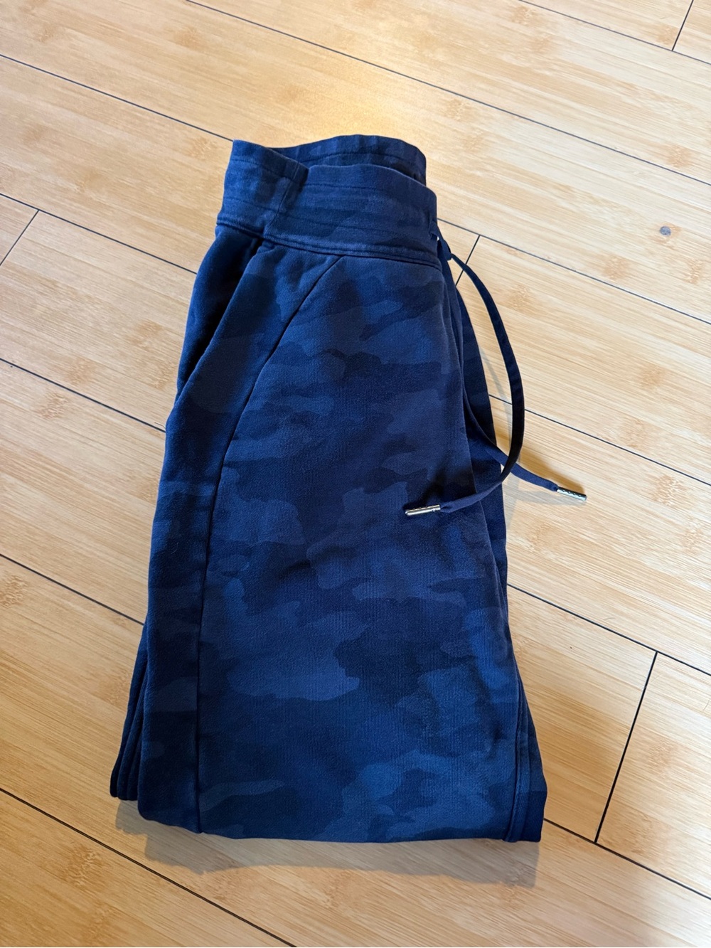 Black and Grey Camo Jogger Pants
